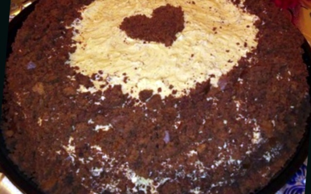 Шоколадно-кавовий торт в мультиварці
