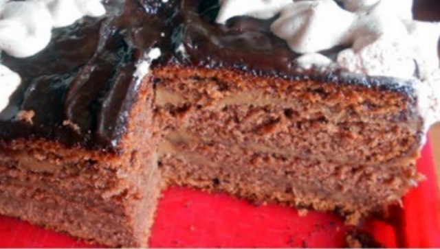 Торт Шоколадне кухе, в мультиварці