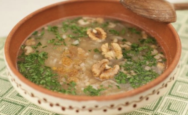 Вірменський суп воспнапур в мультиварці